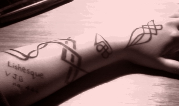 My arm. Sexy isn't it?