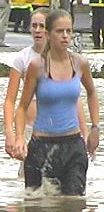 girls walking