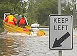 keep left