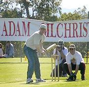 Adam at the crease