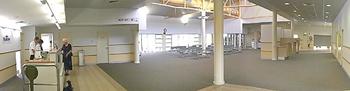internal view of terminal