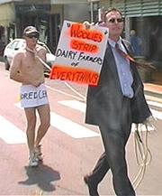Farmers stripped