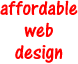 affordable web design