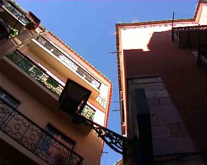 Lisbon images - Narrow streets in Lisbon are in several ancient sections: Alfama, Mouraria, Madragoa, Bairro Alto, Alcantara