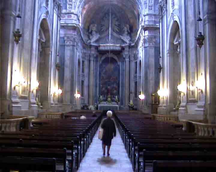 Estrela basilica is where you can come to pray on a private tour of Lisbon.