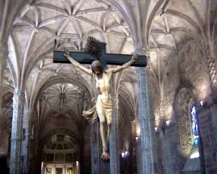 If you take a Lisbon private tour you can also come to this corner of Jeronimos church.