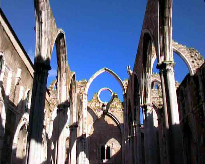 Lisbon excursions - This convent was damaged by the earthquake. Not included in Lisbon tours.