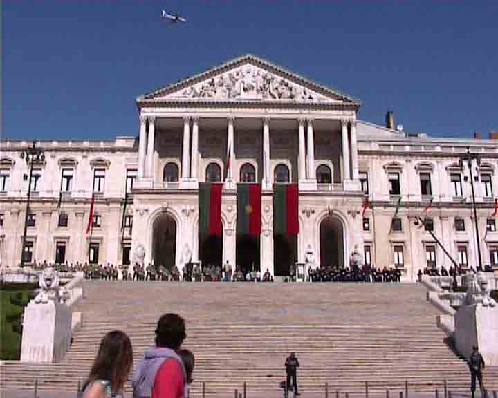 The Parliament of Portugal was built in the beginning of the 20th century.