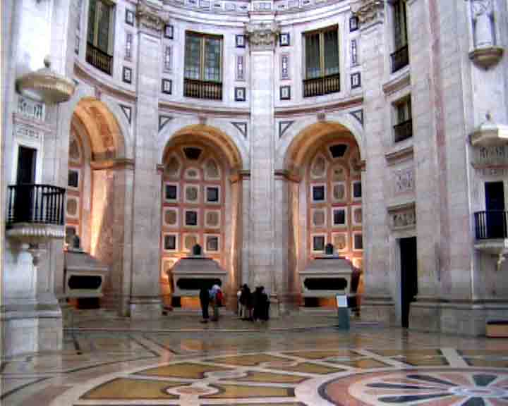 In Engracia church there are cenotaphs and tombs of important politicians. See it with a Lisbon tour guide.