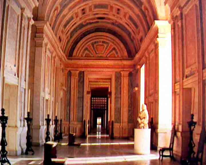 This corridor is 250 meters long ! (750 feet long).