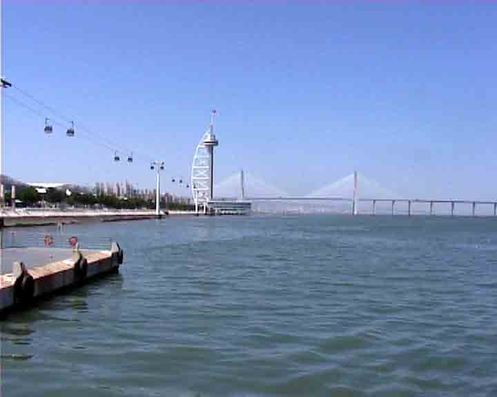 Photos of Portugal - take a ferry boat in Lisbon. Tagus estuary has nice views.