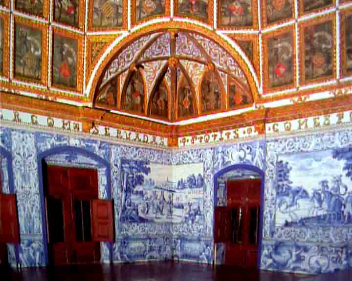 This was the council's room where ministers planned the discoveries and received sailors like Columbus and Vasco da Gama.