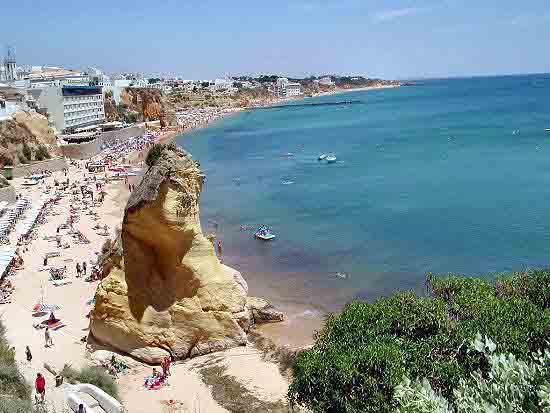 Portugal photos - Albufeira is not only the meeting point of the portuguese jet-set but also to many foreigners