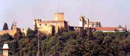 Portugal pictures - Tomar castle was built for the knight Templars 