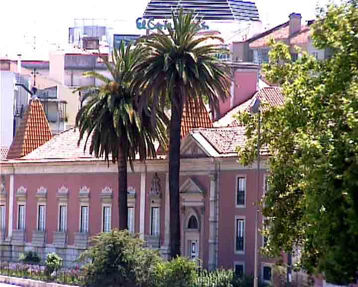 This is the palace where the illegitimate sons of king John V used to live.