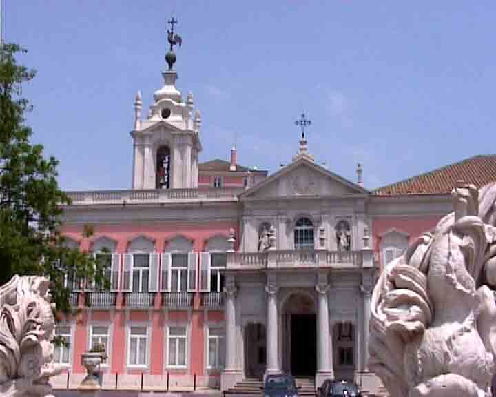 This royal palace in the past is now the place where many ministers meet.
