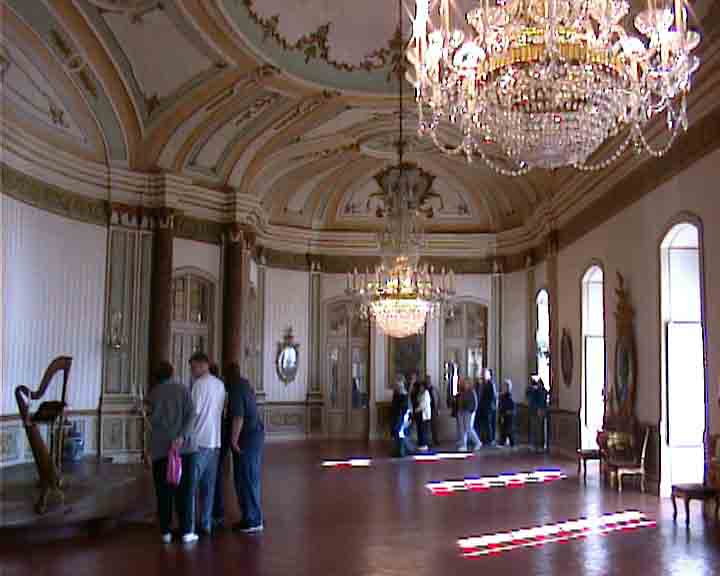 Portugal pictures - Concerts are still held in Queluz palace.
