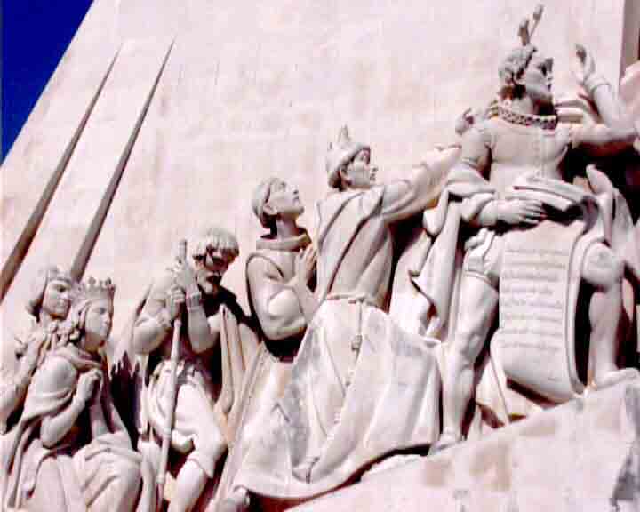 Portugal dvd movies - here some of the brave portuguese conquerors who departed from Lisbon in their discovery trips.