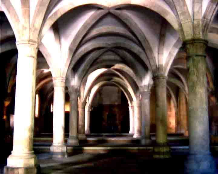 Cistercian monks where austere, they could not talk and used to live in the shadow.