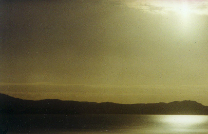 Maraetai at sunset.