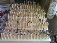 The painting rack