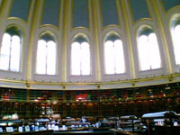 British Museum's reading room