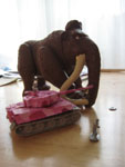 Pink Pzkw VI Tiger I