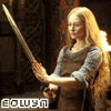 Eowyn is feminism incarnate...not to mention being the only woman in LotR who gets more than a few paragraphs!