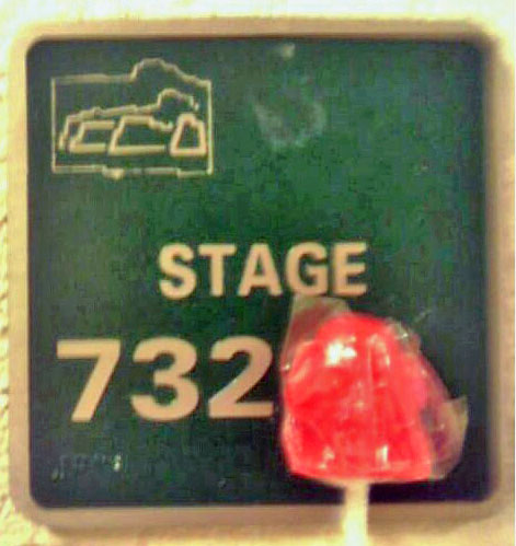 Oh, look!&nbsp; A stage!&nbsp; Will knows these pretty well, I'd say.