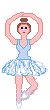 Uma bailarina!  (t&aacute;, eu sei que ela tem os bra&ccedil;os compridos demais.. :p)