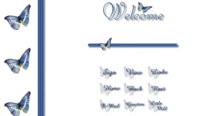 Blue Butterfly Set