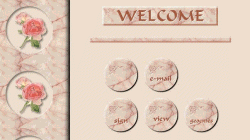 Pink English Rose set