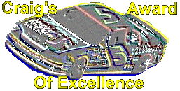 Craig's Excellent Award