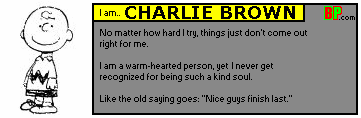 I am Charlie Brown