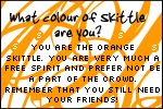 I'm orange. What colour are you?