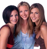 Monica, Phoebe, and Rachel