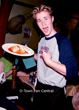 Ashley Angel of O-Town is a YELLOW peep!