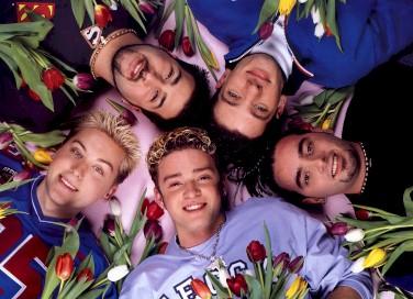Justin, Chris, JC, Joey and Lance: NSYNC!