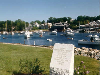 Memorial Stone - Perkins Cove