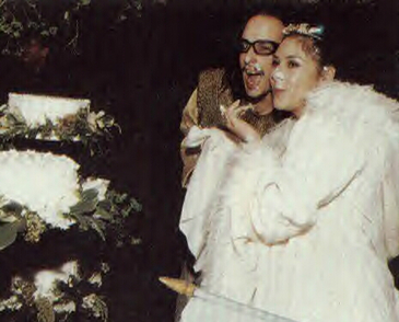 Their cake was a 10-tiered multi flavored tort