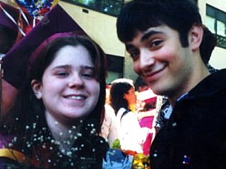 me and denny after my graduation