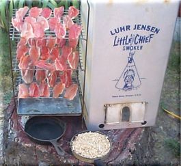 smoke the fish!