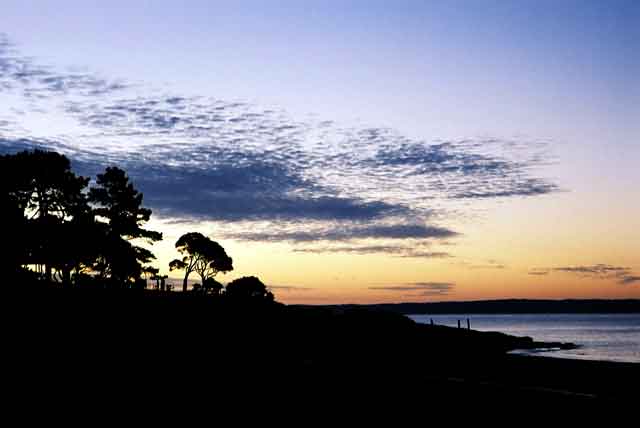 Sunset in Cowes, Philip Island
