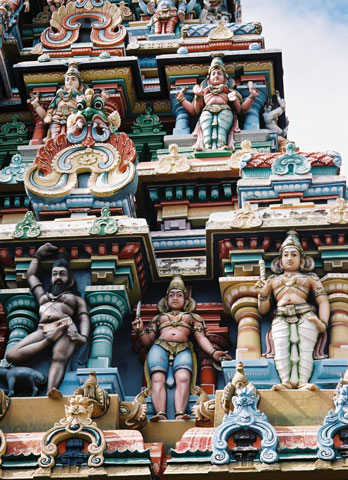 Temple detail