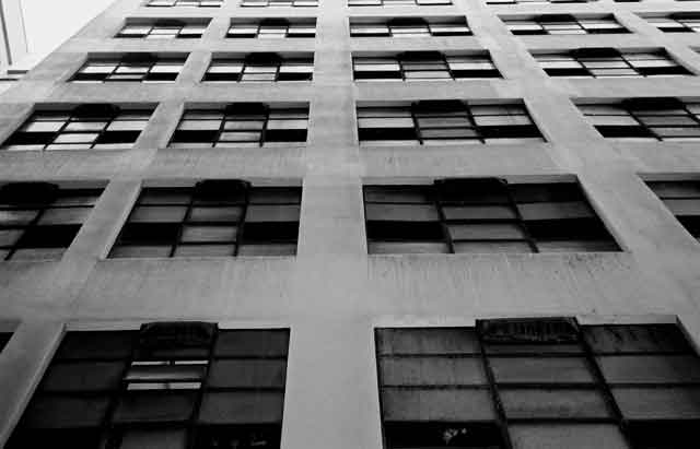A towering tower I noticed while having coffee
