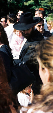 Uncle of bride with kids