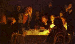 The Revolutionary Meeting, by Ilya Repin, 1883