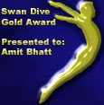 Swan Dive Gold Award
