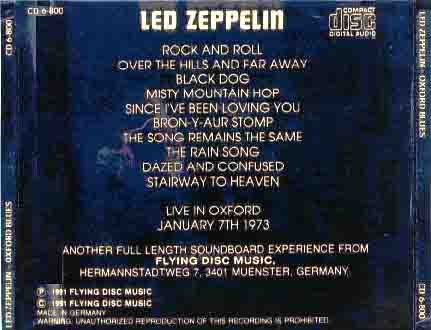 Led Zeppelin Led Zeppelin II Led Zeppelin Led Zeppelin II