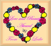 Love And Beauty Award